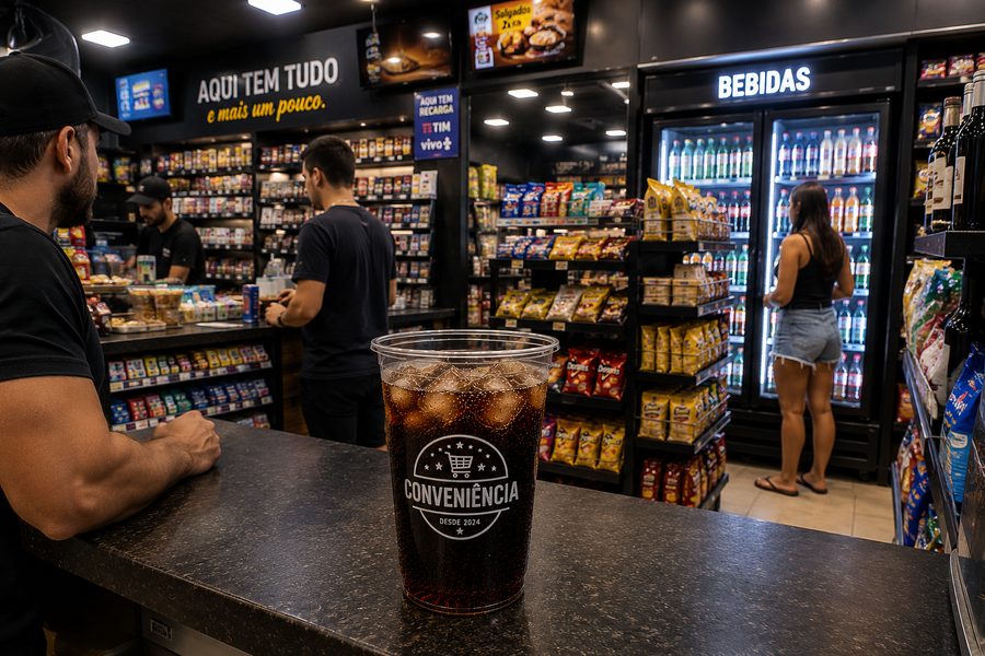 Copo personalizado para conveniência, modelo 3