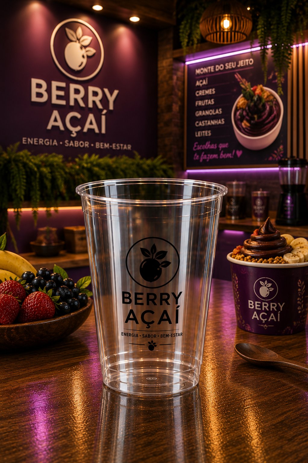 Copos para açaí