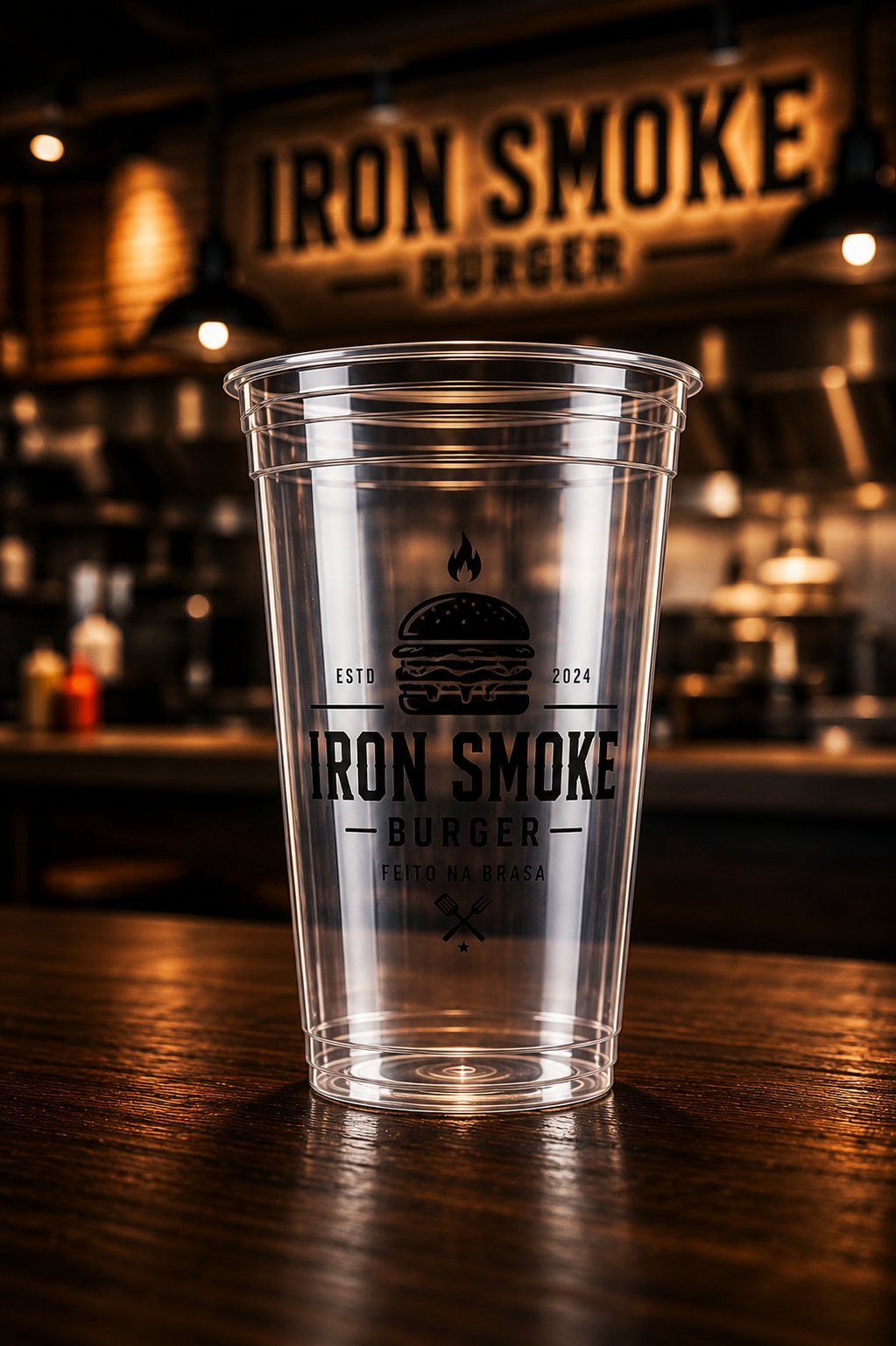 Copo personalizado para rooftop bar
